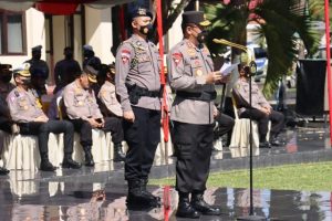 Kapolda Gorontalo Pimpin Apel Gelar Pasukan Operasi Zebra Otanaha 2022