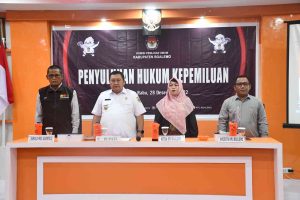 KPU Boalemo Gelar Sosialisasi Penyuluhan Hukum Kepemiluan