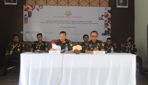 Kejati Gorontalo Gelar Konferensi Pers Capaian Kinerja Tahun 2022