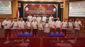 Ini Pesan Ketua KPU Fadliyanto di Raker Rencana Aksi  Kinerja 2023 serta Evaluasi Birokrasi 2022