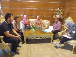 Sherman Moridu Terima Kunjungan Owner Pulo Cinta
