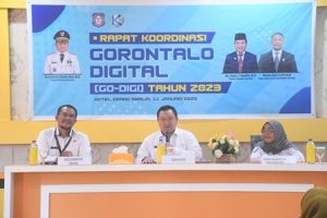 Hadiri Rakor Gorontalo Digital, Penjabup Hendriwan Sampaikan Ini