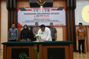 Hendriwan Apresiasi Pengoprasian Aplikasi e-BERPADU Terobosan Pengadilan Negeri Tilamuta