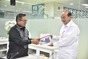 Temui Ditjen Sanitasi KemenPUPR, Marten Taha Minta Dukungan Atasi Sampah di Kota Gorontalo