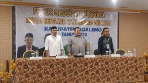 Ini Penyampaian Hendriwan di FGD Penyusunan Perda RTRW Kabupaten Boalemo