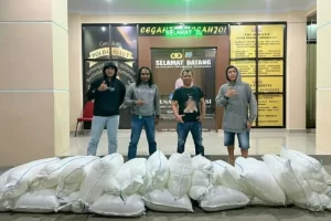 Ribuan Liter Miras Asal Sulut Tujuan Gorontalo Berhasil Digagalkan