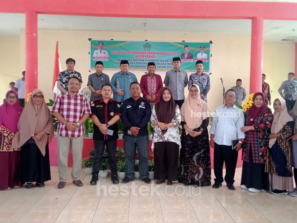Hadiri Musrenbang di Kecamatan Tilamuta, Hendriwan Sampaikan Ini