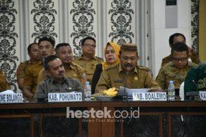 Sherman Moridu Hadiri Evaluasi Serapan APBD dan APBN Tahun 2022