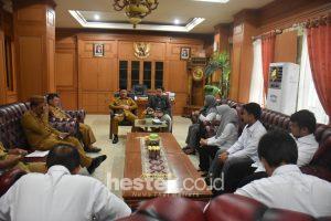 Sherman Moridu Terima BPK-RI Perwakilan Provinsi Gorontalo