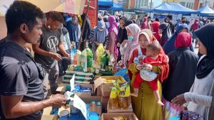 Bantu Kebutuhan Pokok Warga, Kejati Gorontalo Gelar Pasar Murah Ramadan