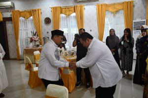 Lebaran Idul Fitri 1444 H, Penjabup Boalemo Silaturahim ke Gubernur Gorontalo
