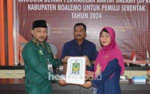 PBB Boalemo Ajukan Bacaleg ke KPU, Target Menang Seluruh Dapil