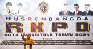 Ini Pesan Marten Taha di Musrenbang RKPD Tahun 2024
