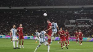 Digempur Habis-Habisan, Timnas Indonesia Hanya Kalah 0-2 dari Argentina