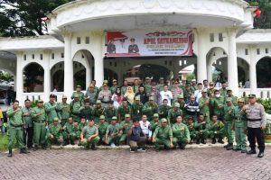 Pimpin Apel Satkamling, Sherman Moridu Sampaikan Arahan Kapolri