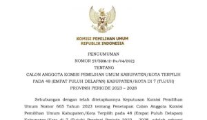 5 Nama Komisioner KPU Terpilih 4 Kabupaten di Gorontalo, Cek Disini