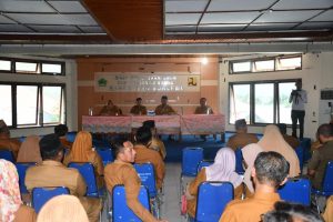 Penjabup Sherman Pimpin Rapat Evaluasi Program Triwulan 2 Tahun Anggaran 2023
