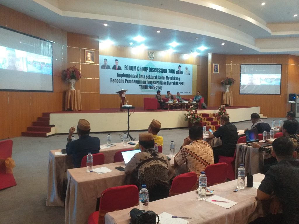 Implementasi Data Sektoral, Pemkab Boalemo Gelar FGD RPJPD 2025-2045