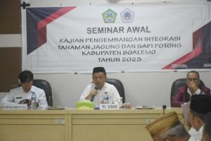 Pemkab Boalemo Perkuat Pengembangan Integrasi Tanam Jagung dan Sapi Potong