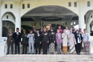 Sekda Supandra Nur Hadiri Upacara HUT Bhayangkara ke-77 Tingkat Boalemo
