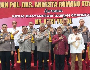 Penjabup Sherman Sambut Kunjungan Kerja Kapolda Gorontalo