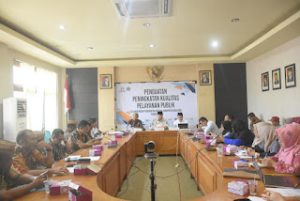 Penjabup Hendriwan Buka Kegiatan Penguatan Peningkatan Kualitas Pelayanan Publik