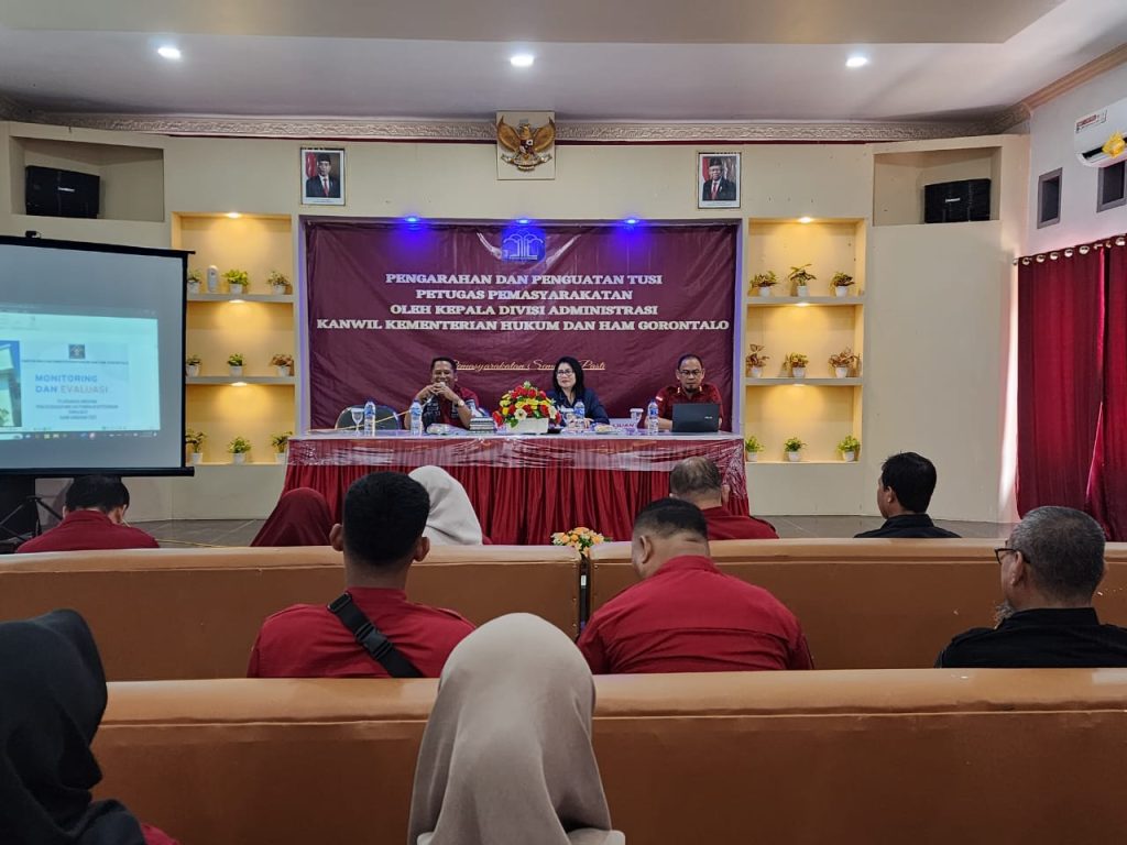 Lapas Pohuwato Gelar Penguatan Efisiensi Pengelolaan Keuangan