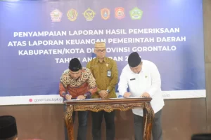 Pemkab Boalemo Kembali Raih Opini WTP Keenam Kalinya