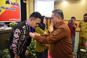 Hadiri Diklat Peningkatan Kapasitas Pelaku UMKM, Ini Pesan Marten Taha