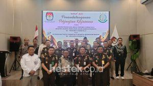 Penguatan Kualitas Pemilu 2024, Kejaksaan dan KPU se-Provinsi Gorontalo Teken MoU