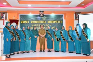 Hadiri Rakorkab TP.PKK Boalemo, Ini Pesan Sekda Supandra Nur