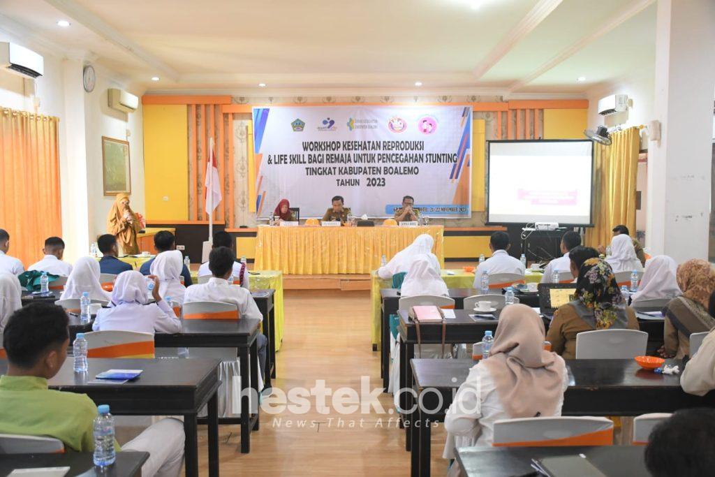 Supandra Nur Jadi Pembicara di Workshop Kesehatan Reproduksi dan Life Skill Untuk Remaja