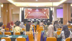 Hadirkan PPK se-Kabupaten Gorontalo, KPU Gelar Rakor Peningkatan Partisipasi Pemilu 2024