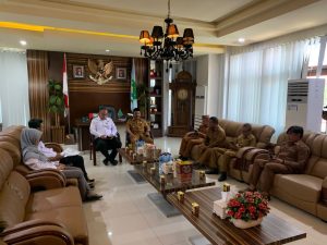 Sherman Moridu Terima Kunjungan BPK RI Perwakilan Gorontalo