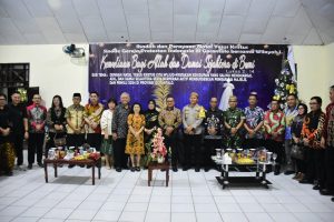 Marten Taha Bersama Forkopimda Kota Gorontalo Gelar Safari Natal