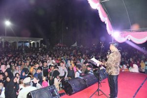 Ini Pesan Sherman Moridu Dimalam Hiburan Rakyat HUT Boalemo ke-24