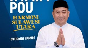 Real Count KPU Sementara, Hamim Pou Imbangi Politisi ‘Gajah’ di Pileg DPR RI dapil Sulut