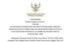 Selamat! Ini 5 Komisioner KPU Gorontalo Utara Terpilih Periode 2024-2029