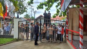 Pertanyakan Laporan Dugaan Money Politics Oknum Caleg PPP, AMMPD Duduki Bawaslu