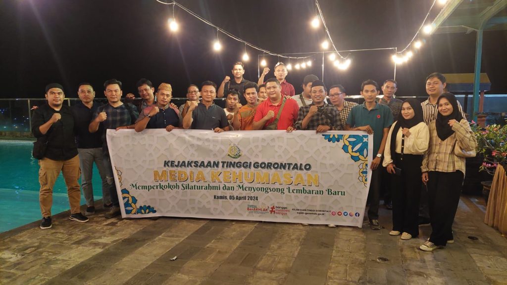 Kejati Gorontalo Gelar Buka Puasa Bersama Insan Pers