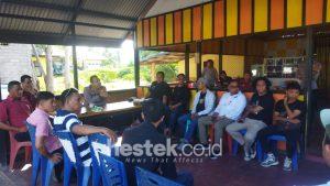 Bertemu Kapolres Boalemo, Puluhan Wartawan Pertanyakan Progres Kasus Penghinaan Profesi Pers