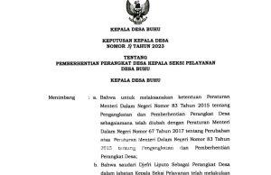 Setahun Pasca Diberhentikan, Mantan Aparat Desa Buhu Arogan ke Warga Diangkat Lagi