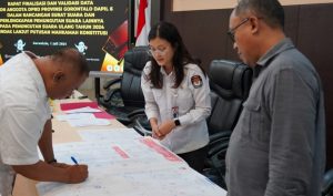 Jelang PSU Dapil Gorontalo 6, KPU Gelar Rapat Finalisasi dan Validasi Data Calon