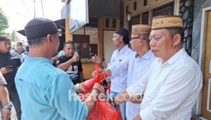 Aksi Nyata Ismet Mile – Risman Tolingguhu, Salurkan Sembako Untuk Korban Bencana Alam di Bone Bolango