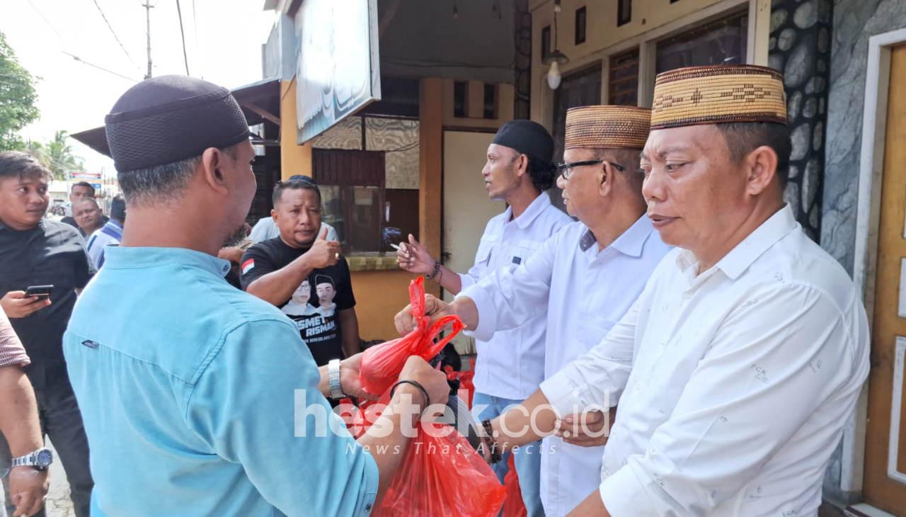 Aksi Nyata Ismet Mile - Risman Tolingguhu, Salurkan Sembako Untuk ...