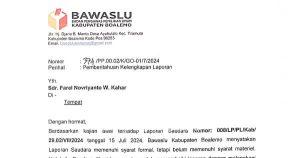 Penuhi Bukti Materil Kasus Money Politics, BEM Gorontalo Minta Bawaslu Boalemo Tak Main-Main