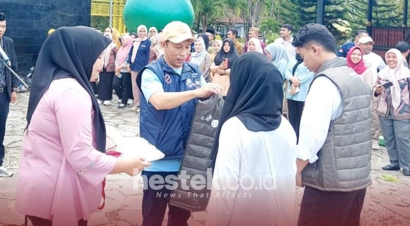 1.193 Petugas Pantarlih di Kabupaten Gorontalo Ikuti Apel Coklit Serentak