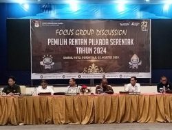 Bahas Pemilih Rentan di Pilkada 2024, KPU Provinsi Gorontalo Gelar FGD