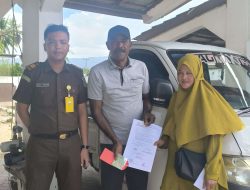 Kejaksaan Negri Boalemo Kembalikan Barang Bukti Perkara Narkotika