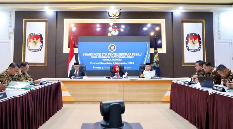 DKPP Periksa Ketua dan Anggota Bawaslu Kabupaten Gorontalo, Terkait Apa?